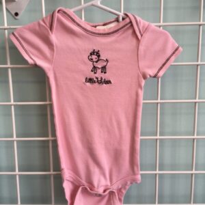Size 03/06 Month - Pink Little Deer Onesie