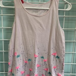 Size 12 - Pink Flamingo Tank Top