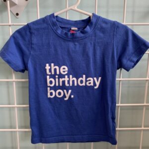 Size 24 Month - Blue The Birthday Boy Shirt