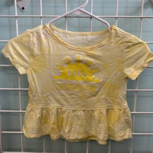 Size 4/5 - Yellow Little Sunshine Shirt