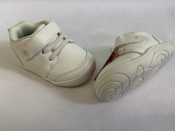 Shoes - Size 01 Infant, 3 Month, White Stride Rite Suprize