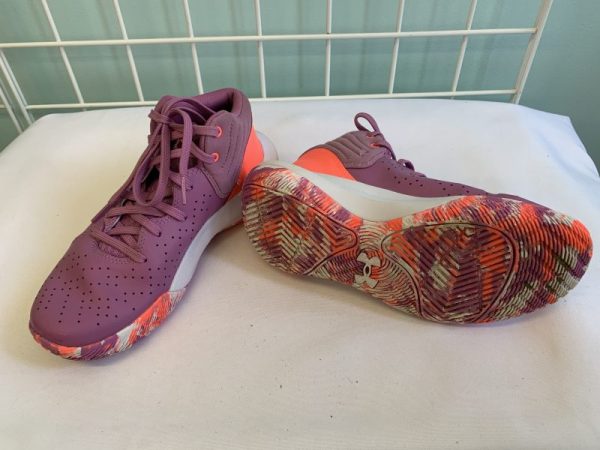Shoes - Size 05.5 Youth, Purple/Pink Under Armour Tennis