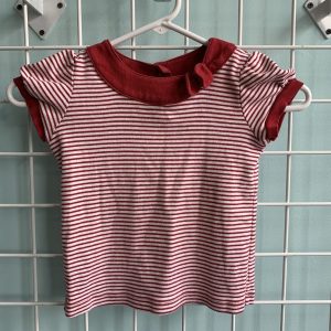 Size 4T - Red/White Striped Gymboree Shirt