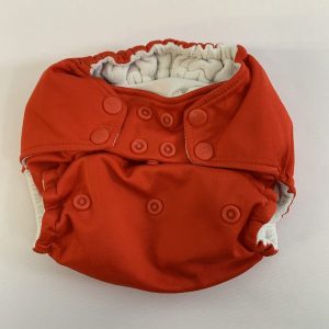 Cloth Diaper: Rump-a-Rooz Grow with Me Pocket in Red (No Insert)