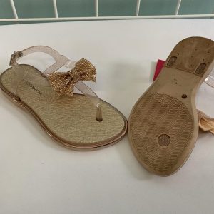 Sandal - 12 Toddler, Rose Gold Jelly