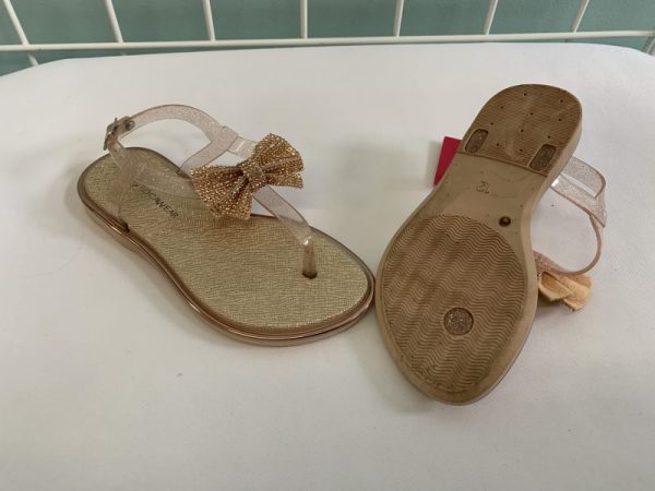 Sandal - 12 Toddler, Rose Gold Jelly