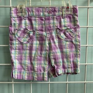 Size 4 - Purple Plaid Short
