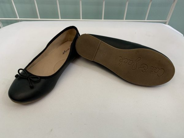 Shoes - Size 03 Youth, Black Cat & Jack Slip On