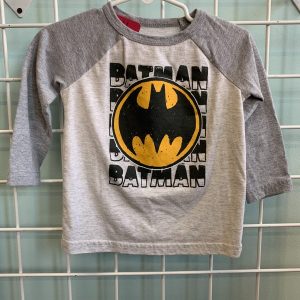 Size 18 Month - Grey Batman Shirt