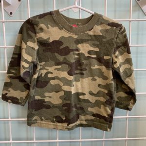 Size 18 Month - Green Camouflage Shirt