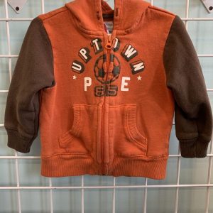 Size 2T - Orange/Brown Uptown PE Sweatshirt