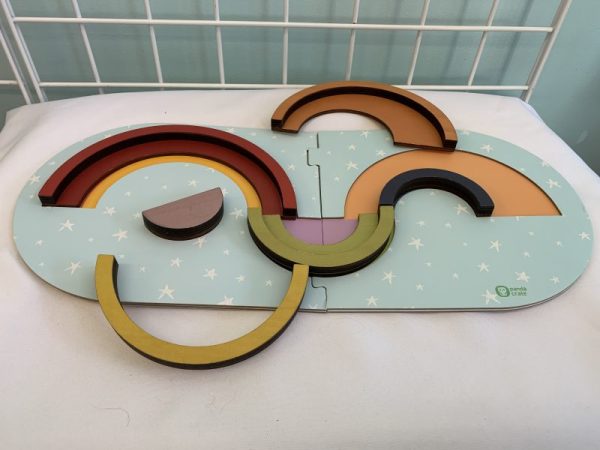 Toy: Panda Crate Rainbow Builder