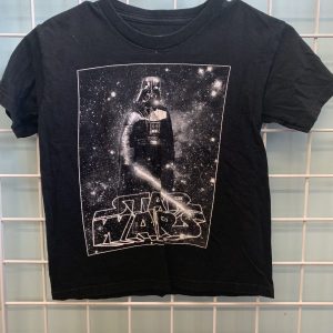 Size 6 - Black Star Wars Darth Vader Shirt