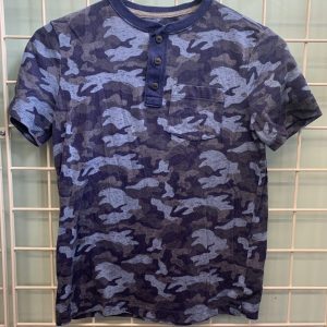 Size 10/12 - Blue Camo Shirt