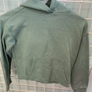 Size 10/12 - Green Cropped Sweatshirt