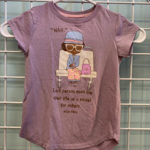 Size 4/5 - Purple Rosa Parks Shirt