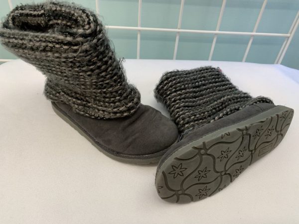 Boots - Size 13 Toddler, Grey Sweater
