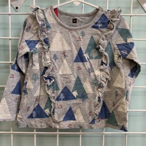 Size 3T - Grey Mountain Ski Yeti Tea Shirt