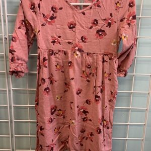 Size 10/12 - Pink Floral Dress