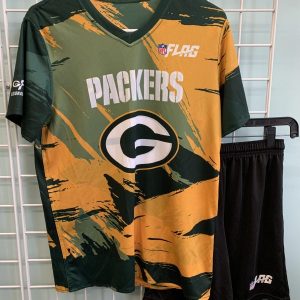 Size 14/18, Teen/Adult Small - Green/Yellow Green Bay Packers Set