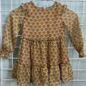 Size 4T - Yellow Leaf Dress
