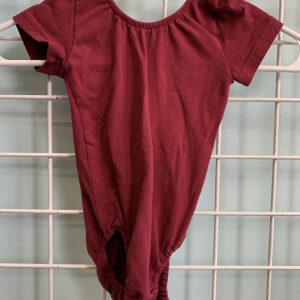 Size 4T - Maroon Dance & Gymnastics Leotard