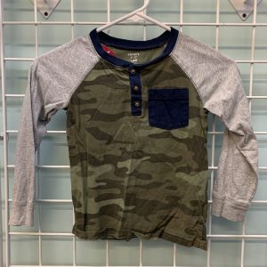 Size 6 - Green/Grey Shirt