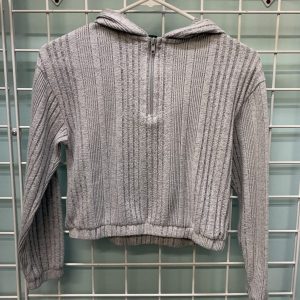 Size 7/8 - Grey 1/4 Zip Shirt