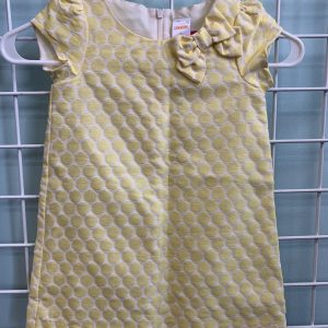 Size 4 - Yellow/White Polka Dot Gymboree Dress