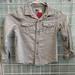 Size 5T - Blue Snap Shirt