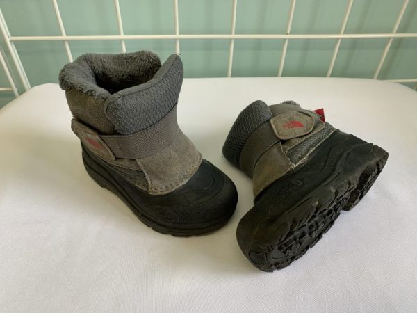 Boots - Size 12 Toddler, Black/Grey North Face Winter