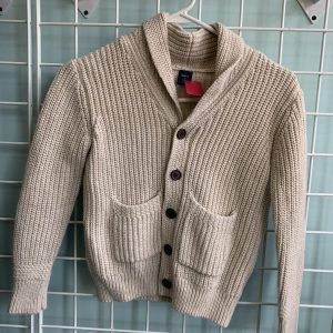 Size 6/7 - Cream Cardigan Gap Sweater