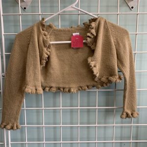 Size 4/5 - Khaki Sweater Shrug
