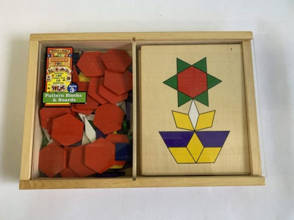 Puzzle: Melissa & Doug Pattern Block & Boards