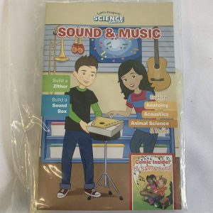 Toy: Little Passports Science Jr., Sound & Music - Build a Zither & Sound Box (New)