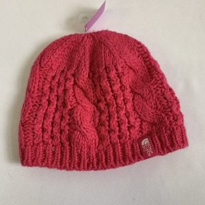Winter Hat - Youth, One Size, Pink North Face