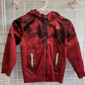 Size 6/7 - Maroon/Black Reebok Jacket