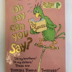 Picture Book - Dr Seuss, Oh Say Can You Say?