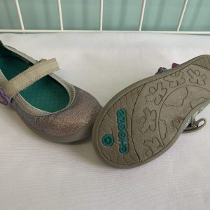 Shoes - Size 13 Toddler, Grey/Rainbow Chooze