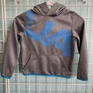 Size 7 - Grey/Blue Under Armour Sweatshirt