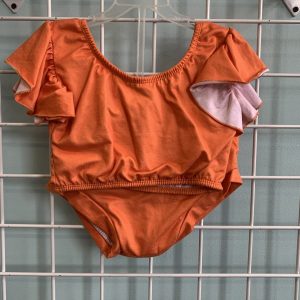 Size 8/10 - Orange ISP Dance Wear Set