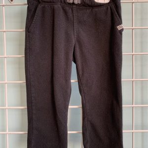 Size 2T - Black Fleece Pant
