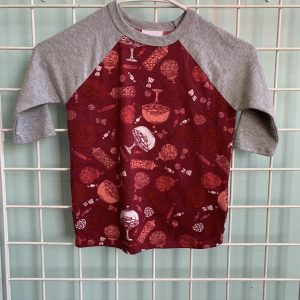 Size 4 - Red/Grey Treats LuLaRoe Valentines Shirt