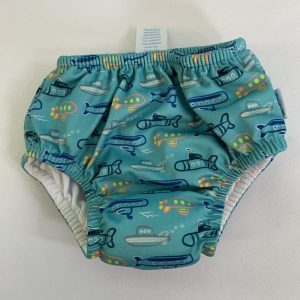 Size 24M- Blue Submarine Swim Diaper