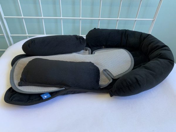 Pillow: Black Carseat Infant Neck Support Pillow