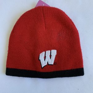 Winter Hat - Toddler OS, Red Wi Badgers Beanie