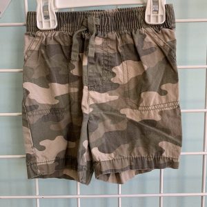 Size 24 Month - Green Camo Short