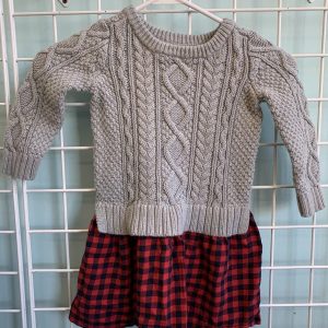 Size 4T - Grey/Red Gap Dress