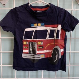 Size 18/24 Month - Blue Firetruck Gymboree Shirt