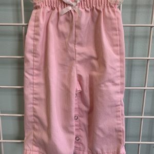 Size 03/09 Month - Pink/White Vintage Stripe Pant